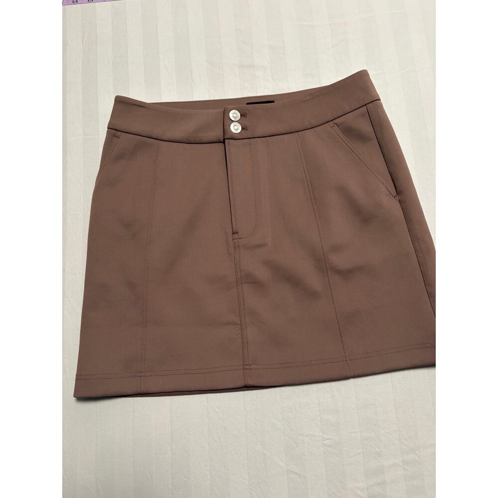 Hudson Brown Mini Skirt Women’s